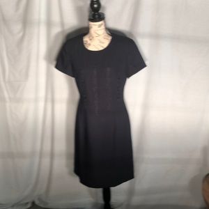 Short sleeve. Fully lined dress
